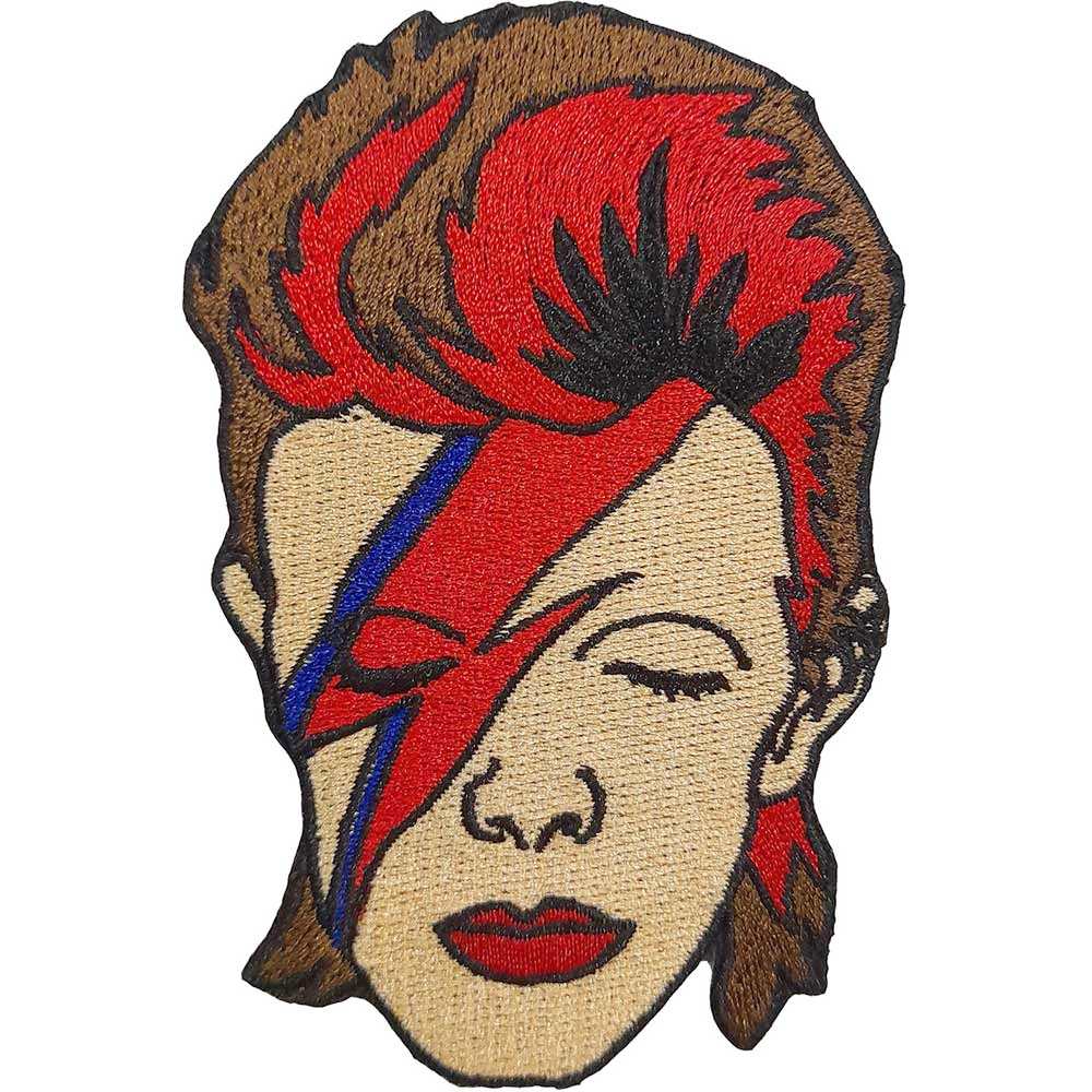 David Bowie - Ziggy Face Patch - Mehrfarben
